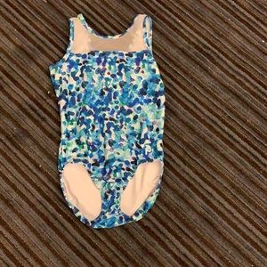 Plum practice wear leotard AM